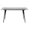 Flash Furniture Rectangle Wood Table, Clear Glass Top, 31.5"X55", Glass, Clear SK-17GC-034-E-GG - alternate 4